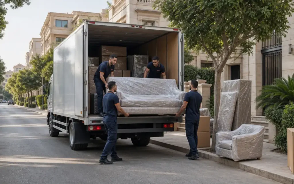 المعادي مع الكابتن لنقل وتغليف الأثاث